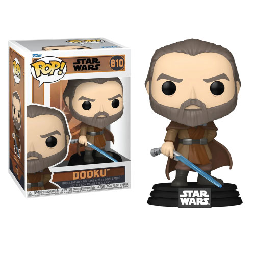 Funko Pop!: Star Wars Tales of the Jedi – Dooku #810 Bobble-Head