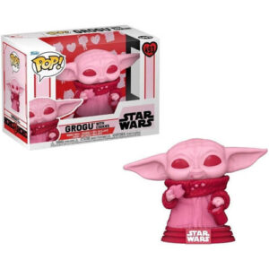 Funko Pop! Star Wars Valentines S2 – Grogu with Cookies #493 Bobble-Head