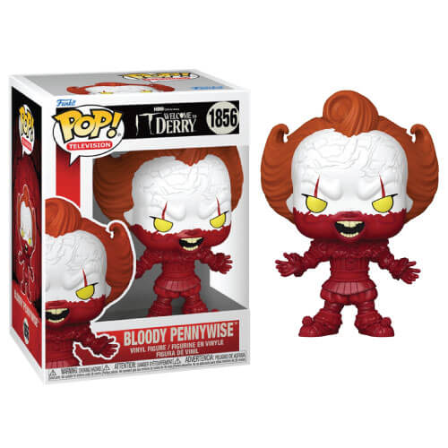 Funko Pop! Television: IT Welcome to Derry – Bloody Pennywise #1856
