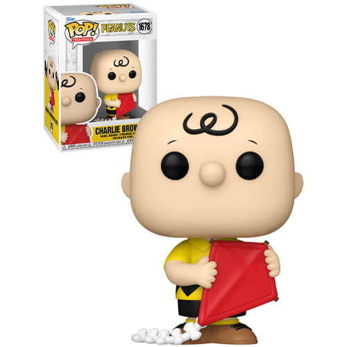 Funko Pop! Television: Peanuts – Charlie Brown with Kite #1678
