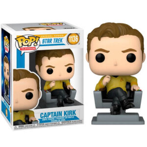 Funko Pop! Star Trek – Captain Kirk (In Chair) #1136