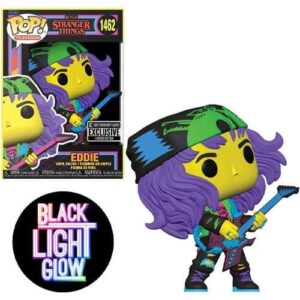 Funko Pop! Stranger Things Season – Eddie (with Guitar) (Blacklight) (Special Edition) #1462