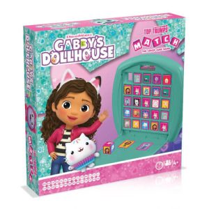 Gabby’s Dollhouse Top Trumps Match – The Crazy Cube Game