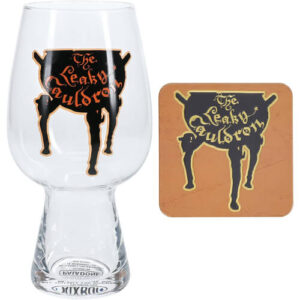 Paladone Harry Potter – The Leaky Cauldron Glass & Coaster Set