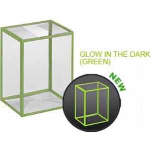 Glows in the Dark Protective Case 0,5mm for Funko POP! Figures 4” (Green)