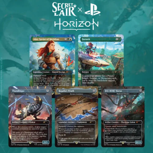 Secret Lair PlayStation Horizon: Into the Forbidden West