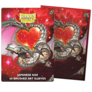 Dragon Shield Japanese Sized Brushed Art Valentine 22