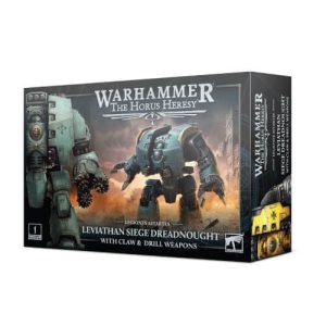 Warhammer The Horus Herecy: Leviathan Siege Dreadnought with Claw & Drill Weapons