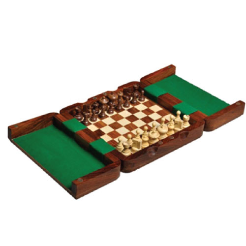 Magnetic Teak Chess