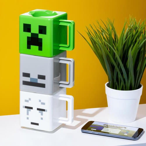  Paladone Minecraft - Taza con forma de ajolote novedoso  Minecraft Merch 13.5 fl oz (13 onzas líquidas) : Hogar y Cocina