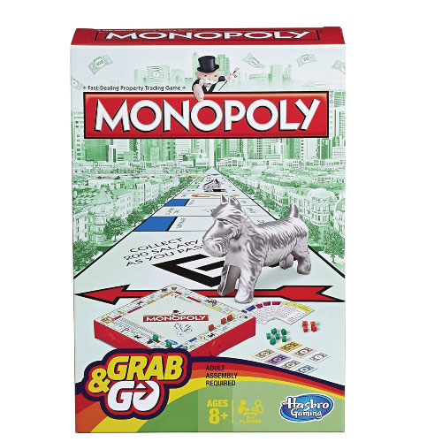 Monopoly Grab & Go Game Monopoly Grab & Go Game