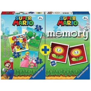 Super Mario Multipack – 3 Puzzles & Memory Game