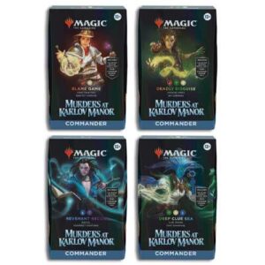 Murders at Karlov Manor Commander Decks (4 различни)