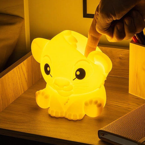 Paladone SquishGlo Disney Lion King – Simba Silicone Light Rechargable