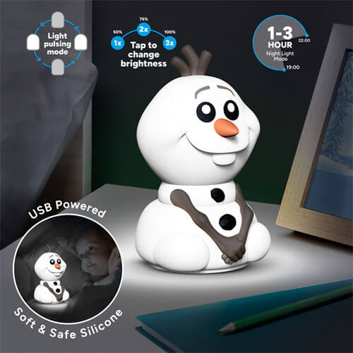 Paladone Disney – Olaf ‘SquishyGlo’ Silicone Light