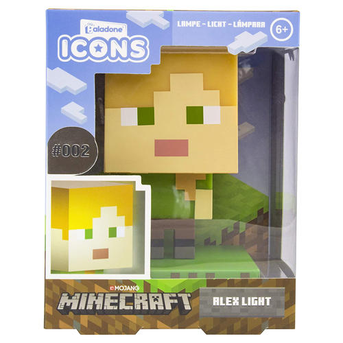 Paladone Minecraft – Alex Icon Light