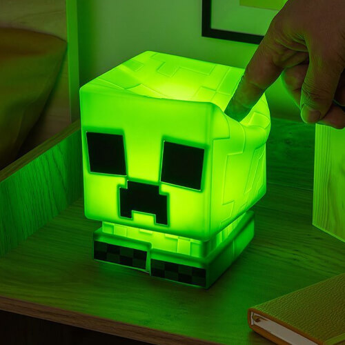 Paladone Minecraft Creeper SquishyGlo Silicone Light Rechargeable