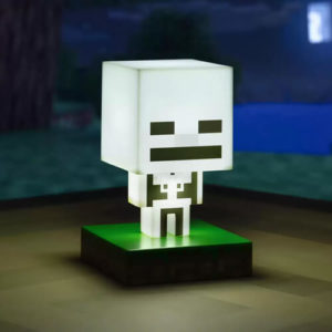 Paladone Minecraft – Skeleton Icons Light