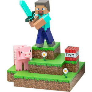 Minecraft Steve Diorama Light