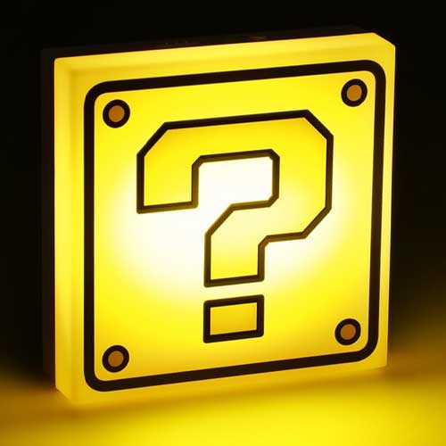 Paladone Super Mario – Question Block Night Light