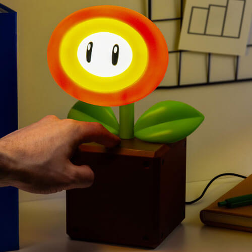 Paladone Super Mario – Fire Flower Lamp