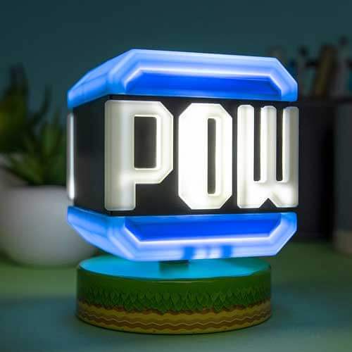 Paladone Super Mario Pow Block Icon Light
