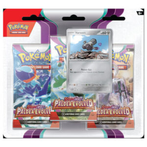 Paldea Evolved – 3 Booster Blister (Varoom)