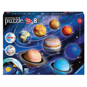 Planetary Solar System 3D Puzzle