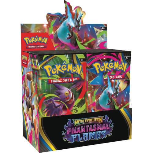 Mega Evolution Phantasmal Flames Booster Box
