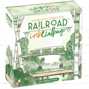 Railroad Ink Challenge: Lush Green Edition