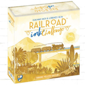 Railroad Ink Challenge: Shining Yellow Edition