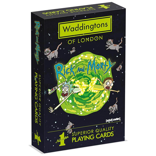 Waddingtons Number 1 – Rick and Morty Playing Cards Waddingtons Number 1 – Rick and Morty Playing Cards