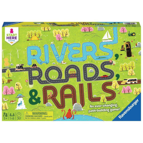 Rivers, roads and rails