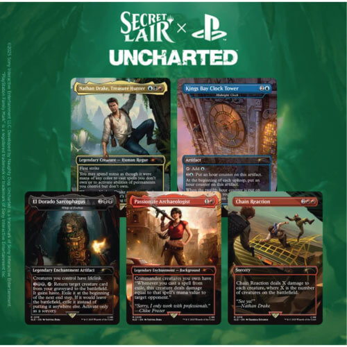 Secret Lair PlayStation Uncharted (non-foil)