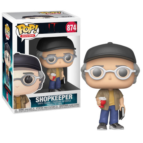 Funko POP! Movies: IT Chapter 2 – Shopkeeper (Stephen King) #874