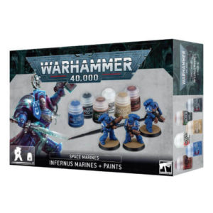 Space Marines: Infernus Marines + Paints Set