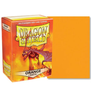 Dragon Shield Standard Matte Sleeves Orange (100)