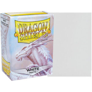 Dragon Shield Standard Matte Sleeves White (100)