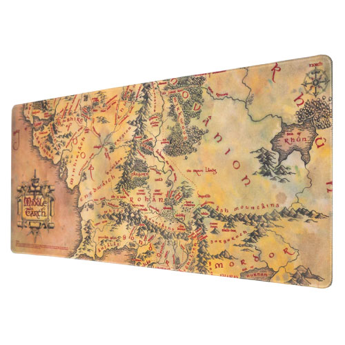Pyramid – The Lord Of The Rings (Middle Earth  Map) Desk Mat