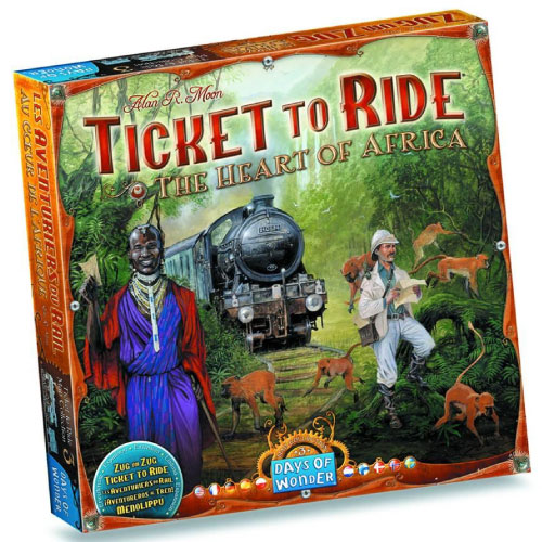Ticket to Ride Map Collection: Volume 3 – The Heart of Africa