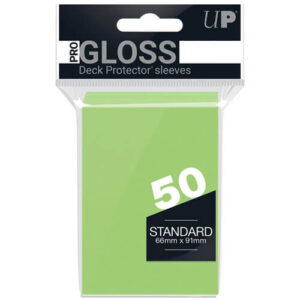 Ultra Pro 50ct Gloss Standard Deck Protectors (Lime Green)