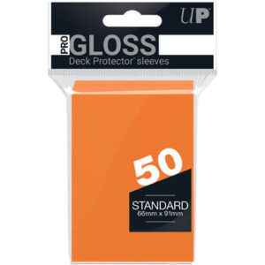 Ultra Pro 50ct Gloss Standard Deck Protectors (Orange)