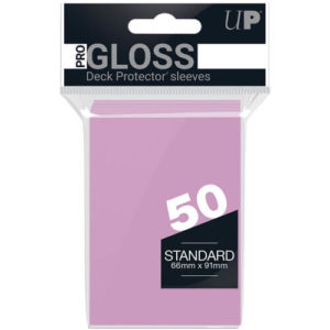 Ultra Pro 50ct Gloss Standard Deck Protectors (Pink)