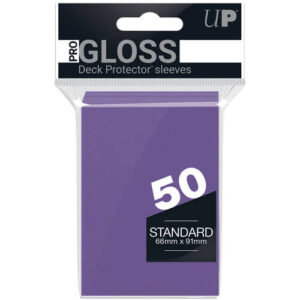 Ultra Pro 50ct Gloss Standard Deck Protectors (Purple)