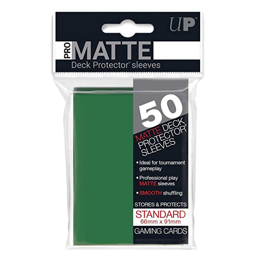 Ultra Pro 50ct Pro-Matte Standard Deck Protectors (Green)