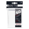 Ultra Pro 50ct Pro-Matte Standard Deck Protectors (White)