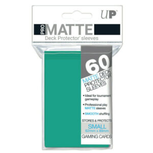 Ultra Pro 60ct Pro-Matte Small Deck Protectors (Aqua)