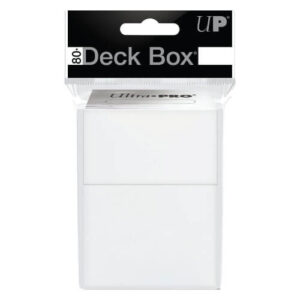 Ultra PRO Deck Box White