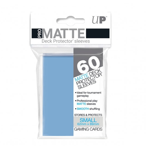 Ultra Pro 60ct Pro-Matte Small Deck Protectors (Light Blue) Ultra Pro 60ct Pro-Matte Small Deck Protectors (Light Blue)