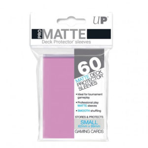 Ultra Pro 60ct Pro-Matte Small Deck Protectors (Pink)